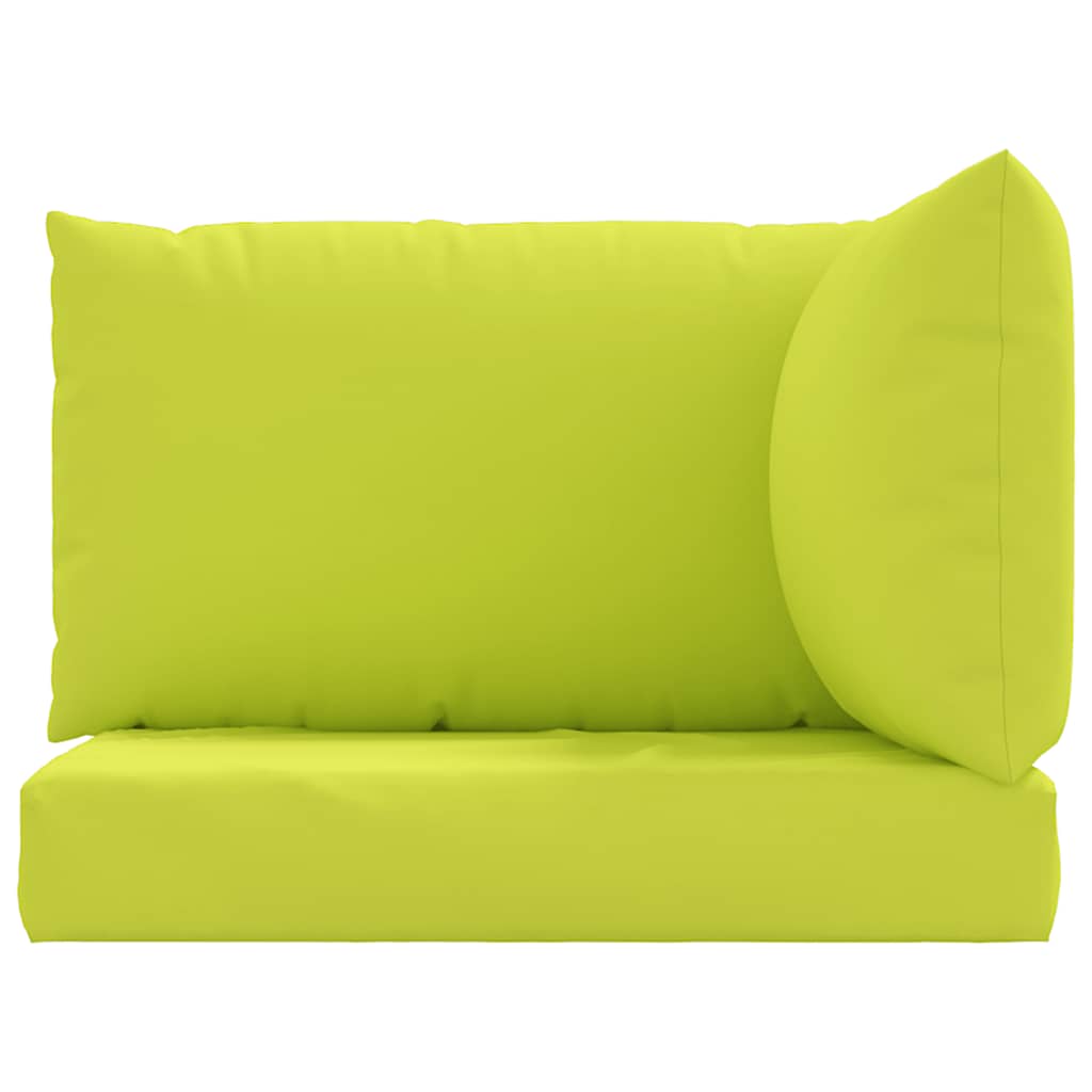 vidaXL Coussins pour palette 3 pièces vert clair tissu Oxford