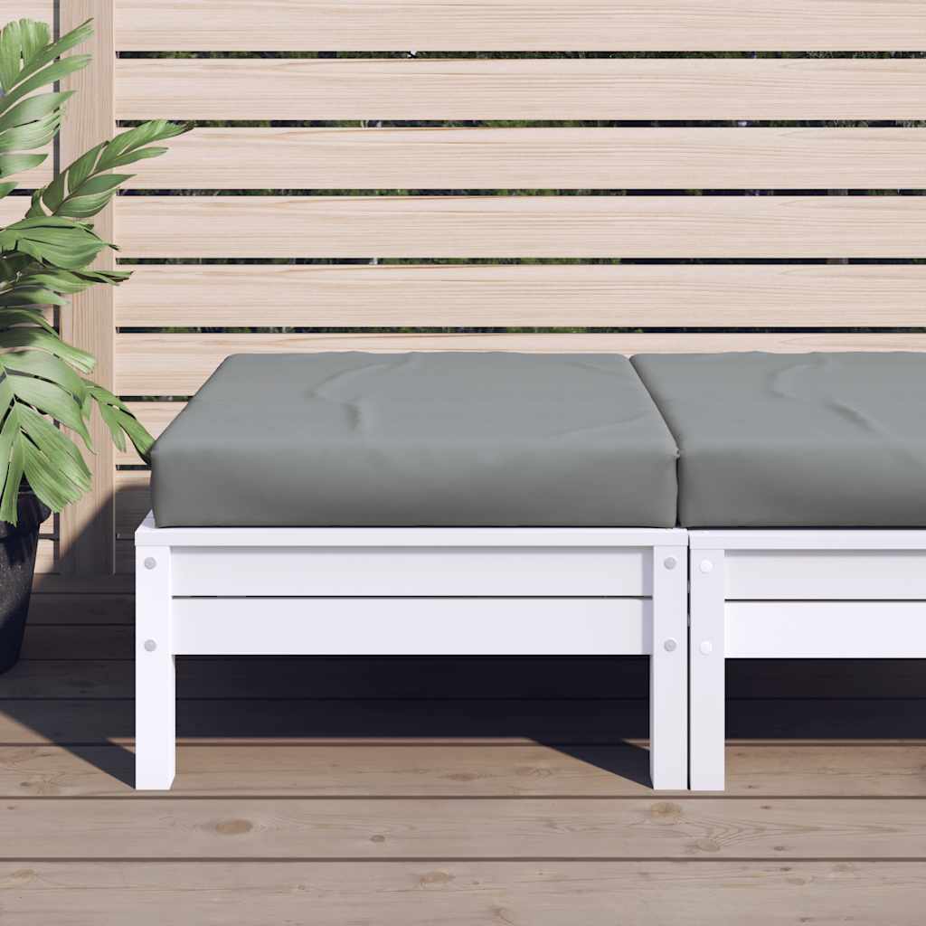 vidaXL Coussin de palette gris 60x60x9,5 cm en tissu Oxford