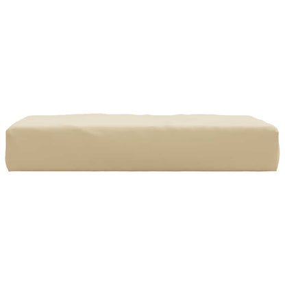 vidaXL Palettenkissen Beige 60x60x8 cm Oxford-Gewebe