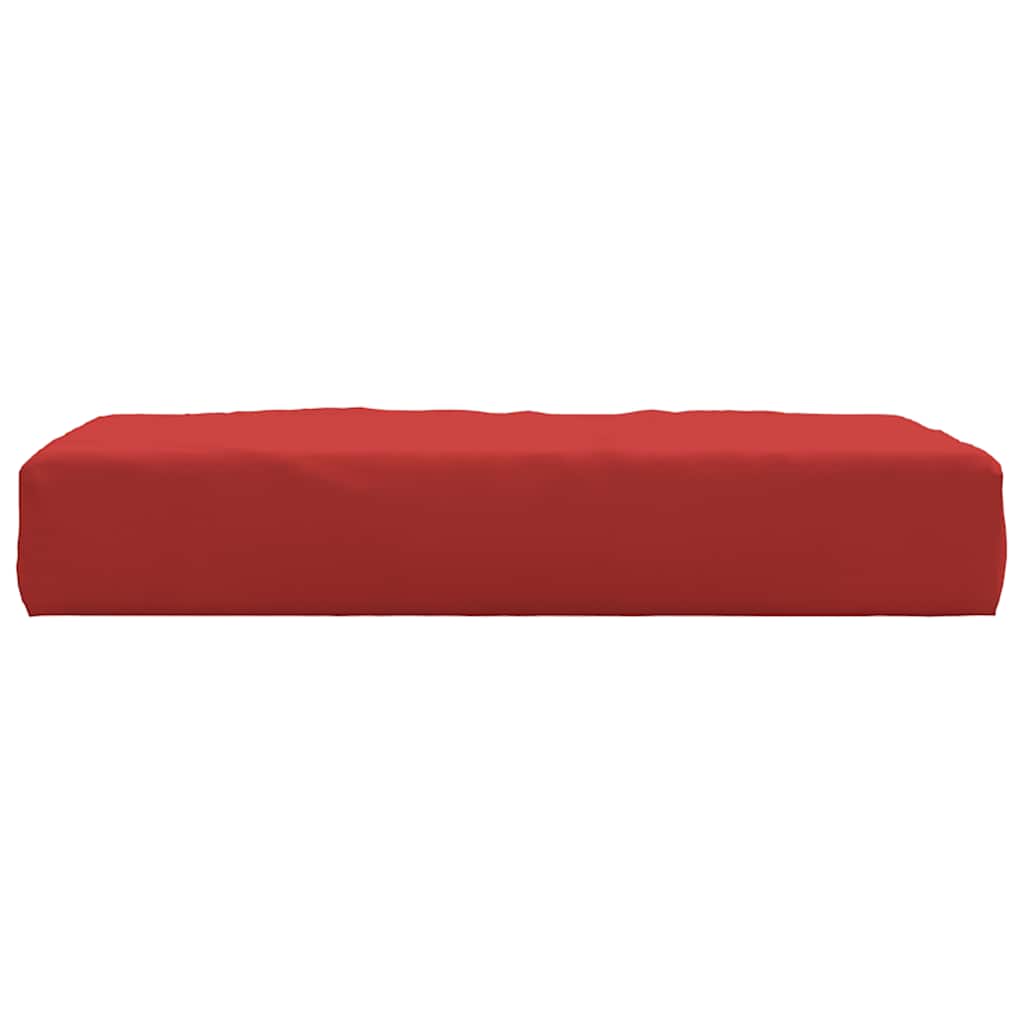 vidaXL Coussin de palette Rouge 60x60x9,5 cm Tissu Oxford