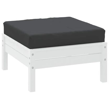 vidaXL Coussin de palette Noir 60x60x8 cm Tissu Oxford