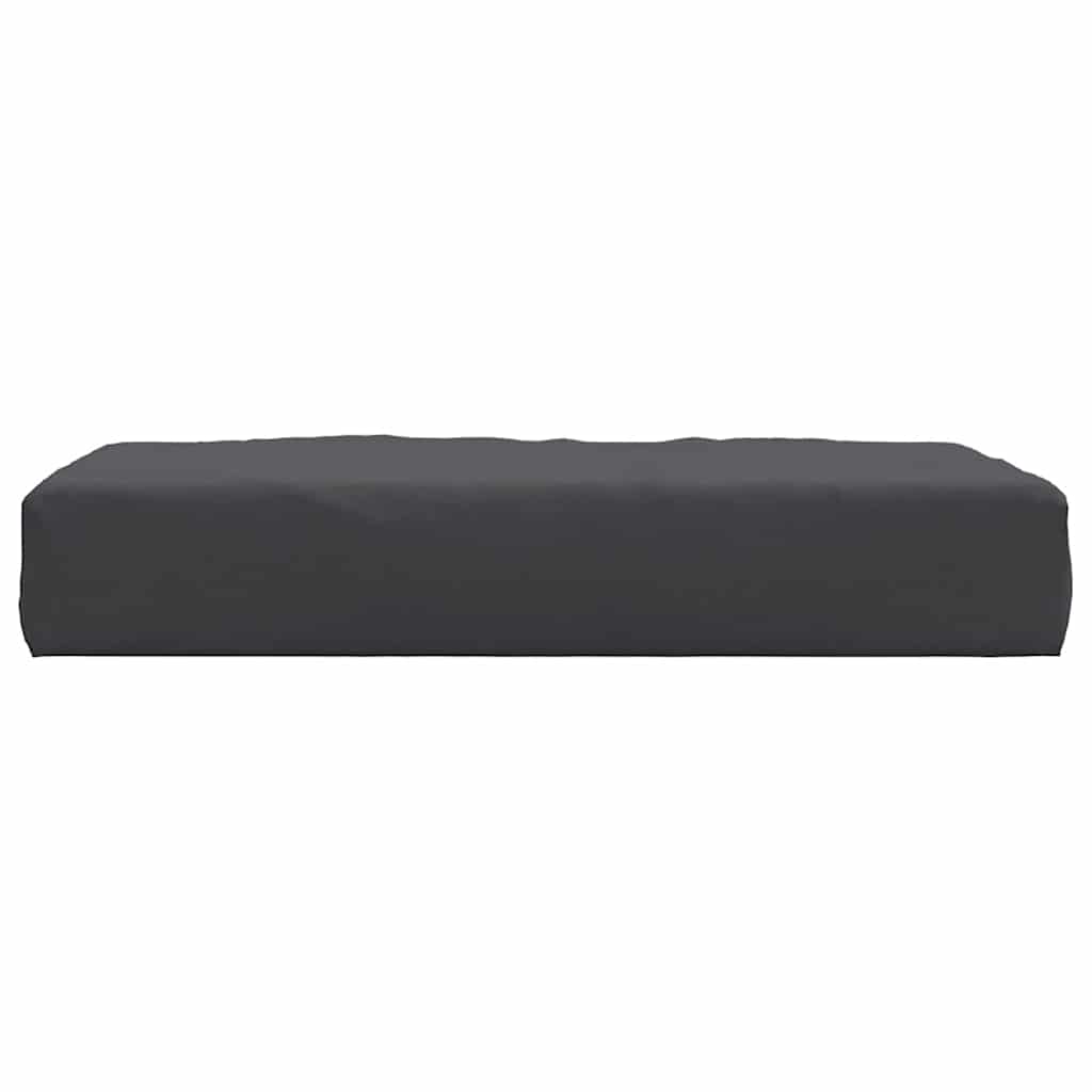 vidaXL Coussin de palette Noir 60x60x8 cm Tissu Oxford