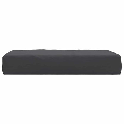 vidaXL Coussin de palette Noir 60x60x8 cm Tissu Oxford
