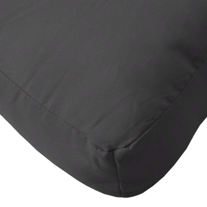 vidaXL Coussin de palette Noir 60x60x8 cm Tissu Oxford