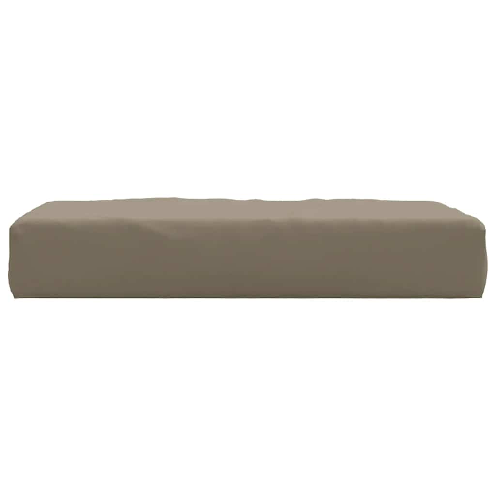 vidaXL Coussin de palette Taupe 60x60x9,5 cm Tissu Oxford