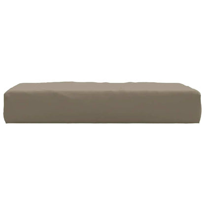 vidaXL Coussin de palette Taupe 60x60x9,5 cm Tissu Oxford