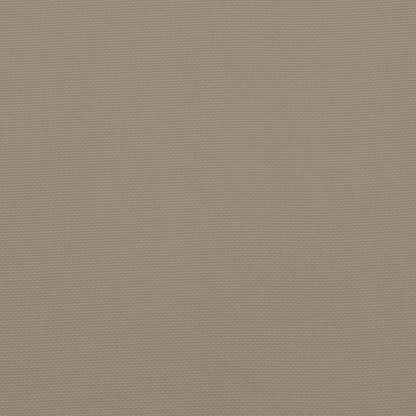 vidaXL Coussin de palette Taupe 60x60x9,5 cm Tissu Oxford