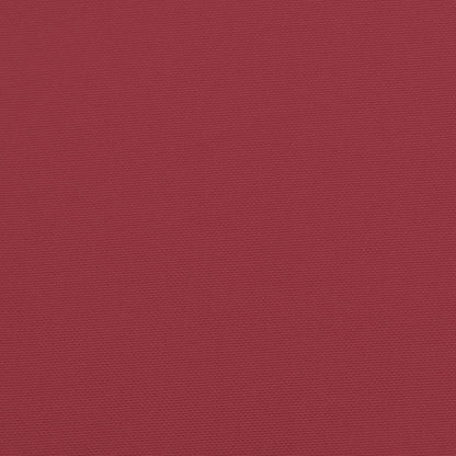 vidaXL Coussin de palette rouge bordeaux 60x60x9,5 cm en tissu Oxford