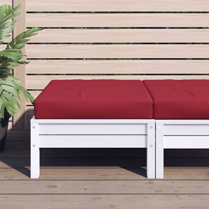 vidaXL Coussin de palette rouge bordeaux 60x60x9,5 cm en tissu Oxford
