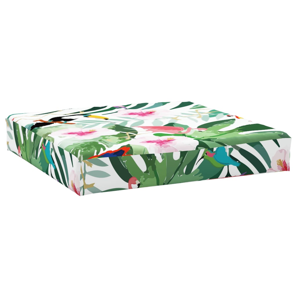 vidaXL Palettenkissen Mehrfarbig 60x60x8 cm Oxford-Gewebe
