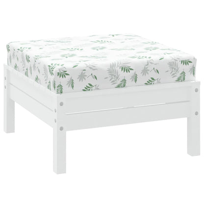 vidaXL Palettenkissen Blattmuster 60x60x8 cm Oxford-Gewebe