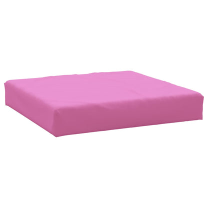 vidaXL Palettenkissen Rosa 60x60x8 cm Oxford-Gewebe