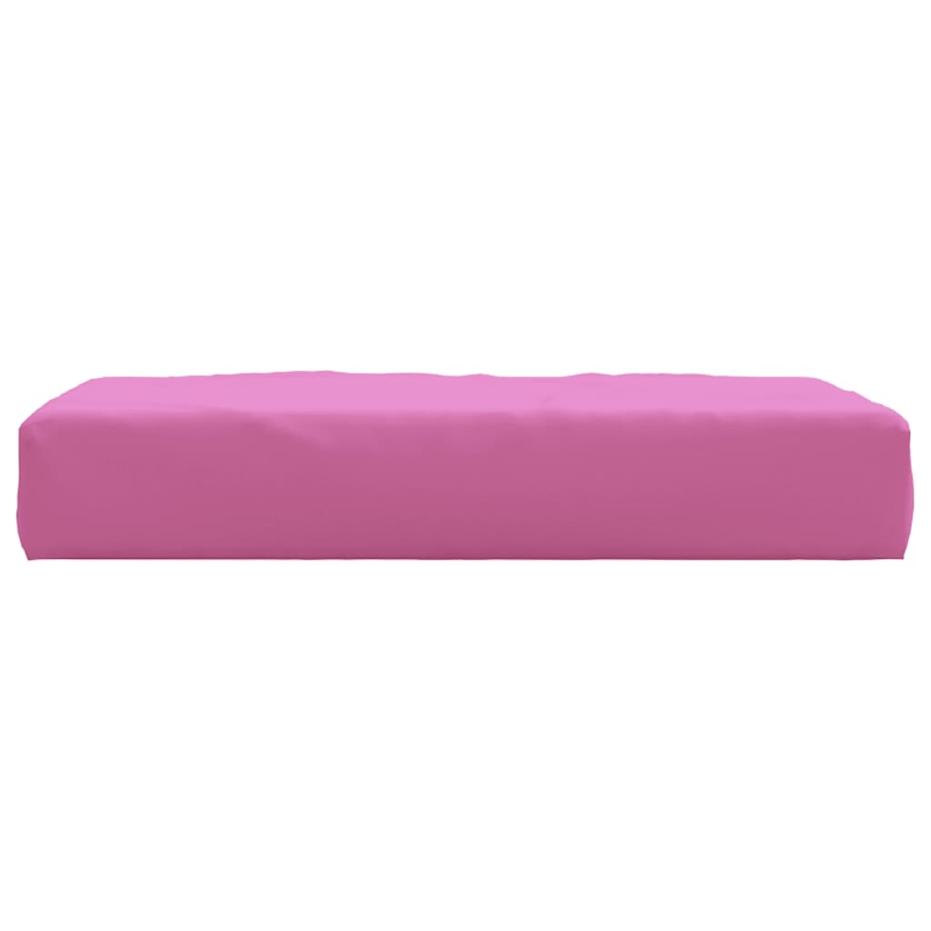 vidaXL Palettenkissen Rosa 60x60x8 cm Oxford-Gewebe