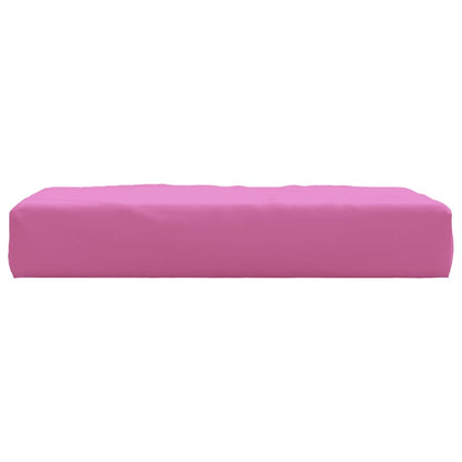 vidaXL Palettenkissen Rosa 60x60x8 cm Oxford-Gewebe