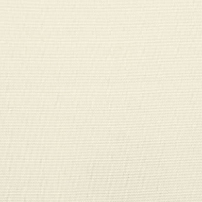 vidaXL Coussin de banc de jardin Crème 110x50x7 cm Tissu Oxford