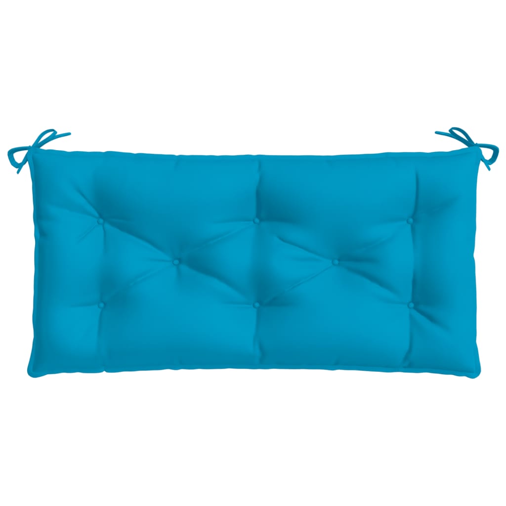 vidaXL Gartenbank-Auflage Hellblau 110x50x7 cm Oxford-Gewebe