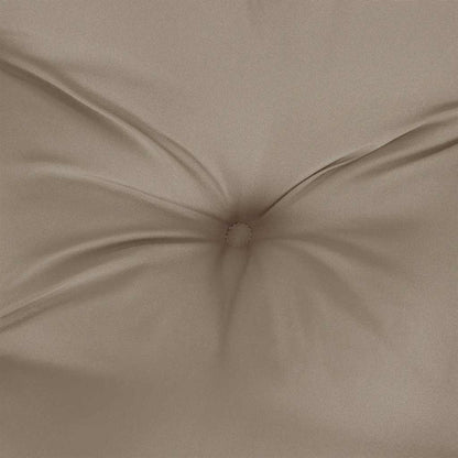 vidaXL Coussin de banc de jardin taupe 110x50x7 cm Tissu Oxford