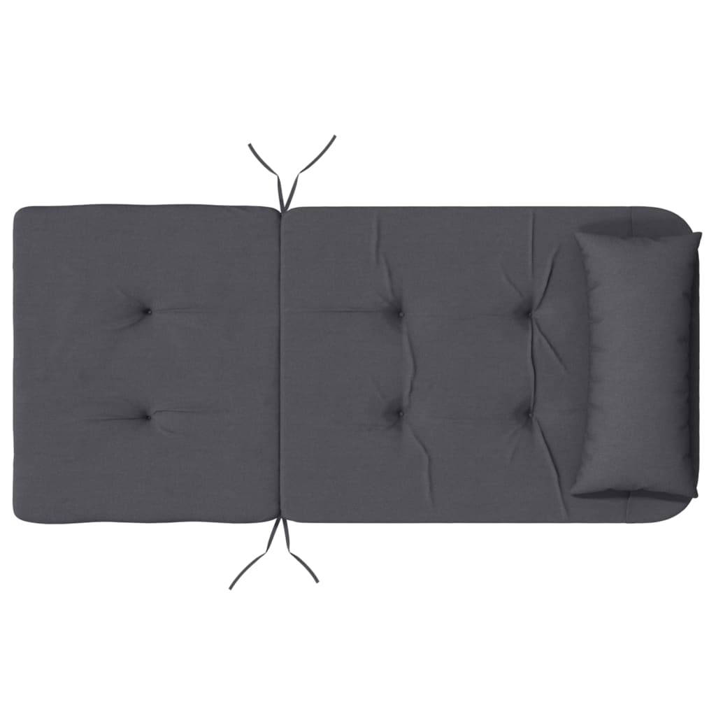 Adirondack-Auflagen 2 Stk. Anthrazit Oxford-Gewebe