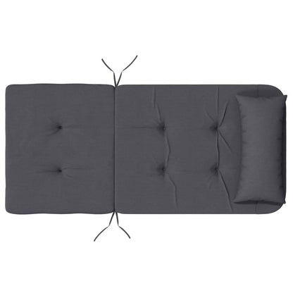 Adirondack-Auflagen 2 Stk. Anthrazit Oxford-Gewebe