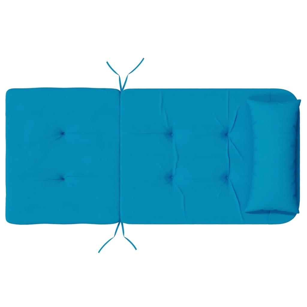 vidaXL Adirondack-Auflagen 2 Stk. Hellblau Oxford-Gewebe