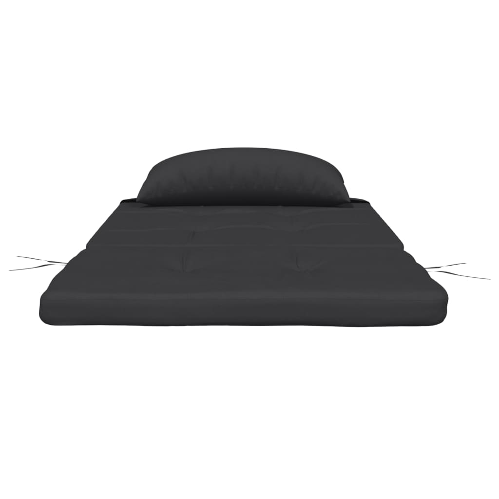 vidaXL Adirondack-Auflagen 2 Stk. Schwarz Oxford-Gewebe