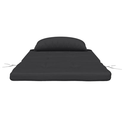 vidaXL Adirondack-Auflagen 2 Stk. Schwarz Oxford-Gewebe
