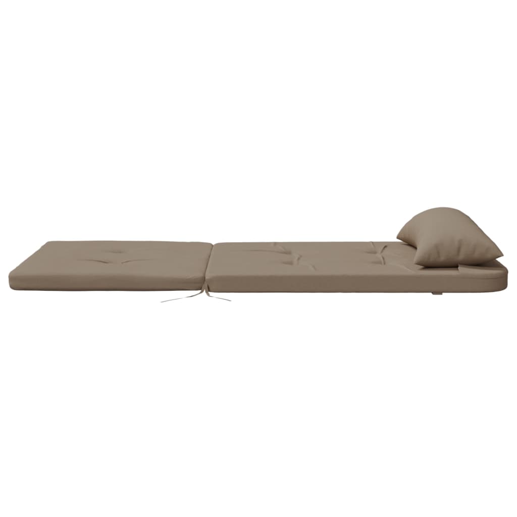 Adirondack-Auflagen 2 Stk. Taupe Oxford-Gewebe