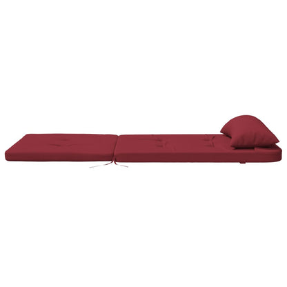 vidaXL Adirondack-Auflagen 2 Stk. Weinrot Oxford-Gewebe