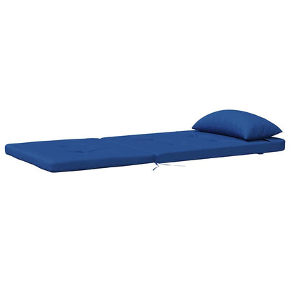 vidaXL Stuhlkissen Uni 2 pcs Blau 58 x 77 x 4,5 cm Oxford-Stoff