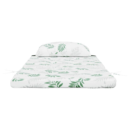 vidaXL Adirondack-Auflagen 2 Stk. Blattmuster Oxford-Gewebe