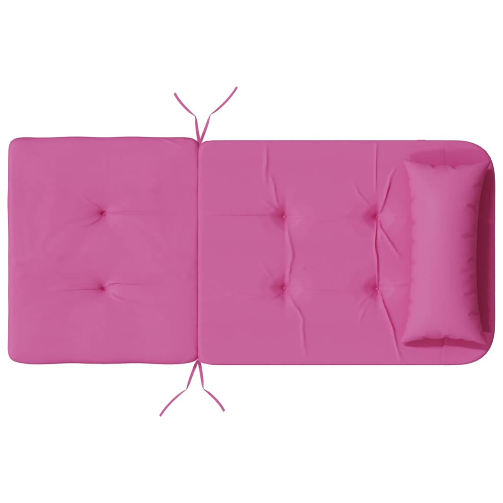 vidaXL Adirondack-Auflagen 2 Stk. Rosa Oxford-Gewebe