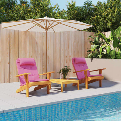 vidaXL Adirondack-Auflagen 2 Stk. Rosa Oxford-Gewebe