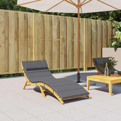 vidaXL Sonnenliegen-Auflage Anthrazit 180x60x4 cm Oxford-Gewebe