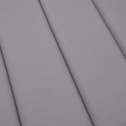 vidaXL Coussin de bain de soleil gris 180x60x4 cm Tissu Oxford