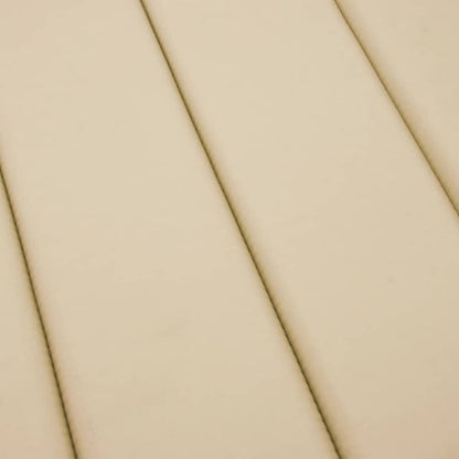 vidaXL Sonnenliegen-Auflage Beige 180x60x4 cm Oxford-Gewebe