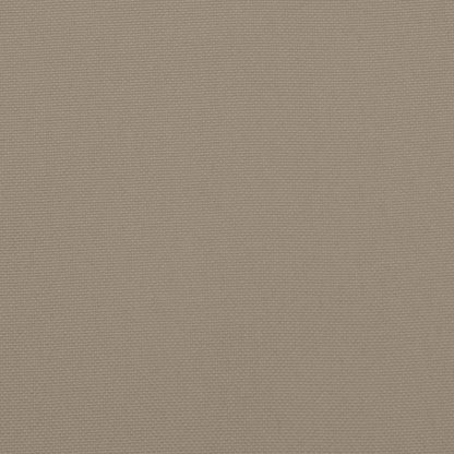 vidaXL Sonnenliegen-Auflage Taupe 180x60x4 cm Oxford-Gewebe