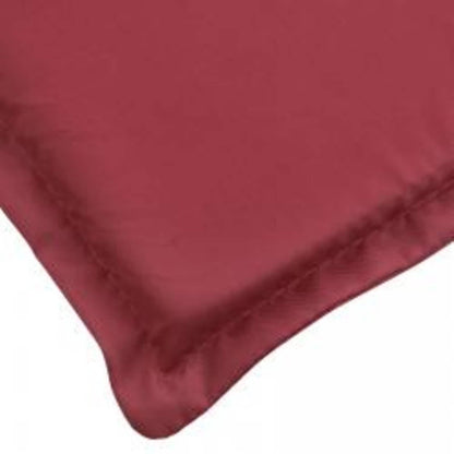 vidaXL Sonnen-Lounger Kissen Weinrot 180 x 60 x 4 cm Oxford-Stoff