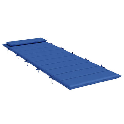 vidaXL Sonnenliegen-Auflage Königsblau 180x60x4 cm Oxford-Gewebe