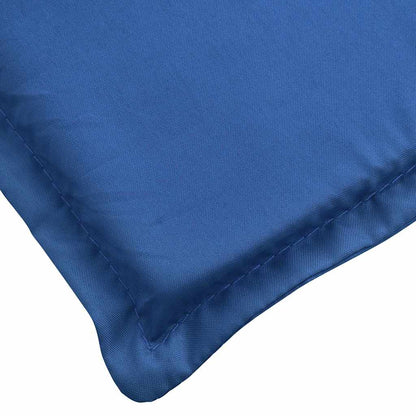 vidaXL Sonnenliegen-Auflage Königsblau 180x60x4 cm Oxford-Gewebe