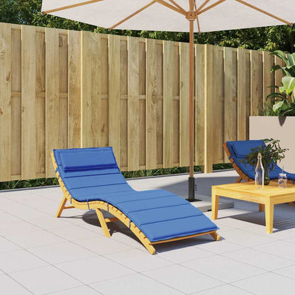 vidaXL Sonnenliegen-Auflage Königsblau 180x60x4 cm Oxford-Gewebe