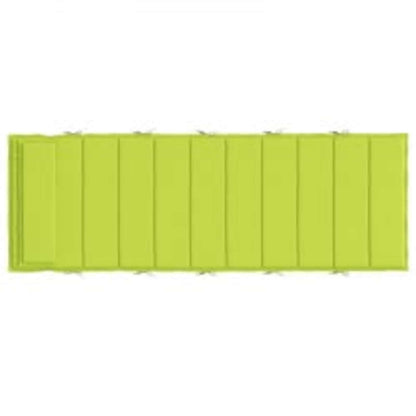 vidaXL Sonnen-Lounger Kissen Grün 180 x 60 x 4 cm Oxford-Stoff