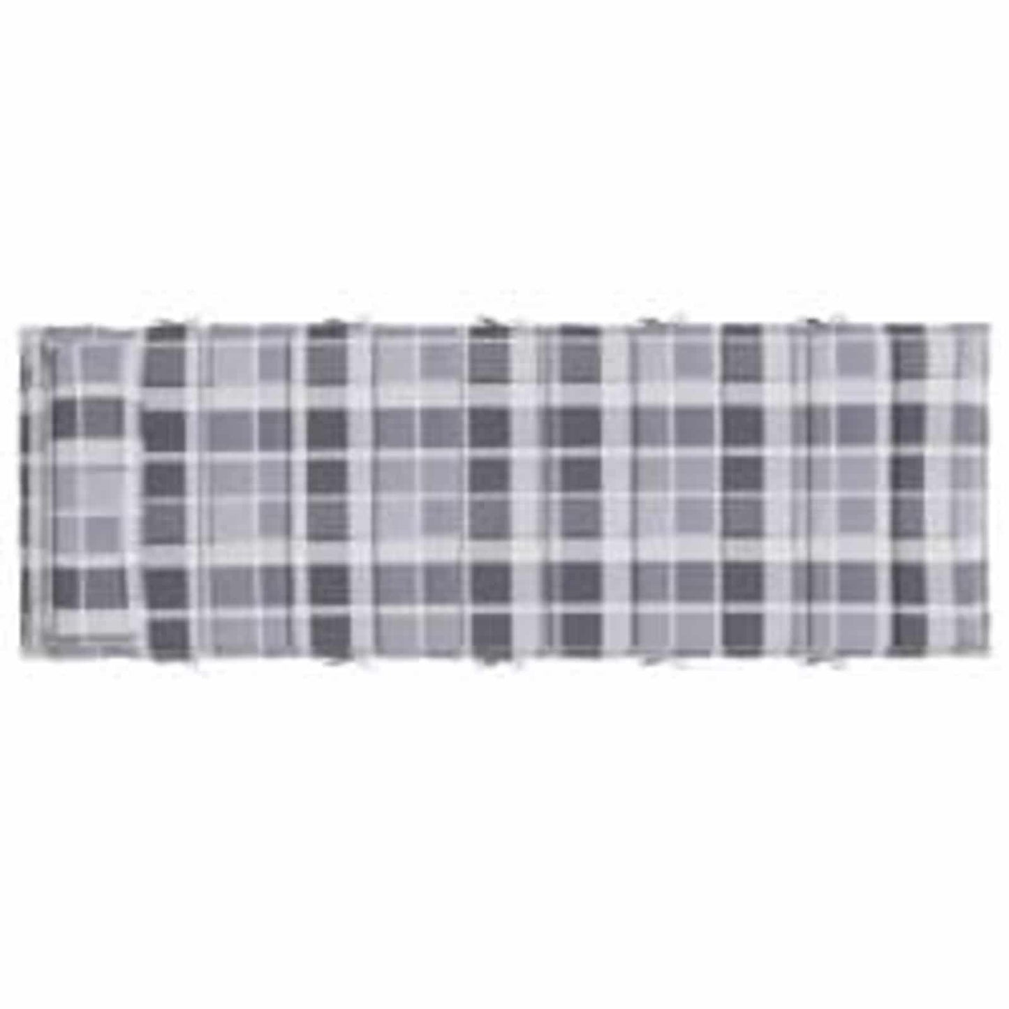 vidaXL Sonnen-Lounger Kissen Plaid Grau 180 x 60 x 4 cm Oxford-Stoff