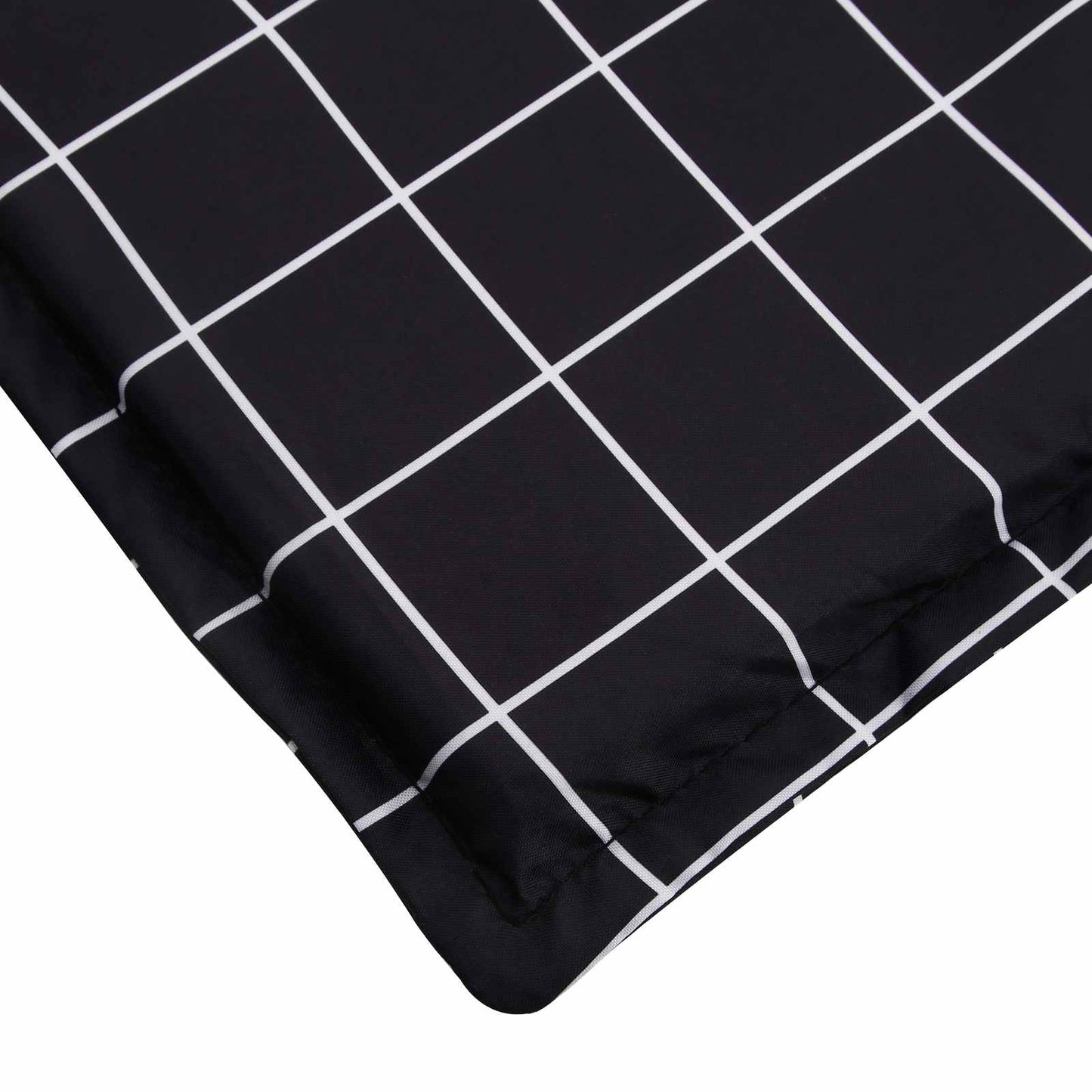 vidaXL Sonnen-Lounger Kissen Schwarz 180 x 60 x 4 cm Oxford-Stoff