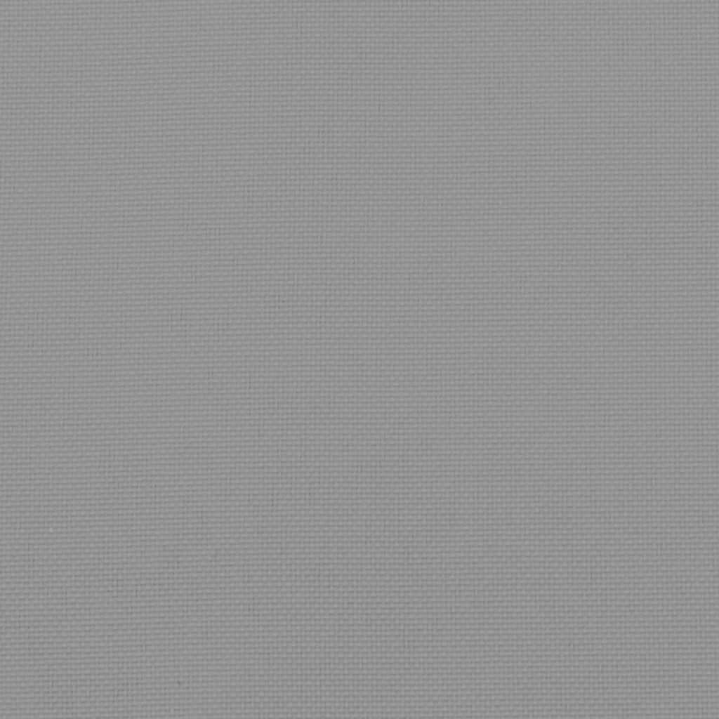 vidaXL Hochlehner-Auflagen 6 Stk. Grau Oxford-Gewebe
