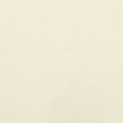 vidaXL Hochlehner-Auflagen 4 Stk. Creme Oxford-Gewebe