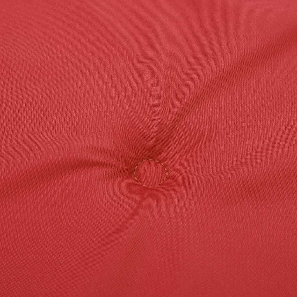 vidaXL Hochlehner-Auflagen 2 Stk. Rot Oxford-Gewebe