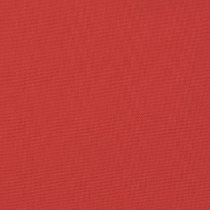vidaXL Hochlehner-Auflagen 2 Stk. Rot Oxford-Gewebe