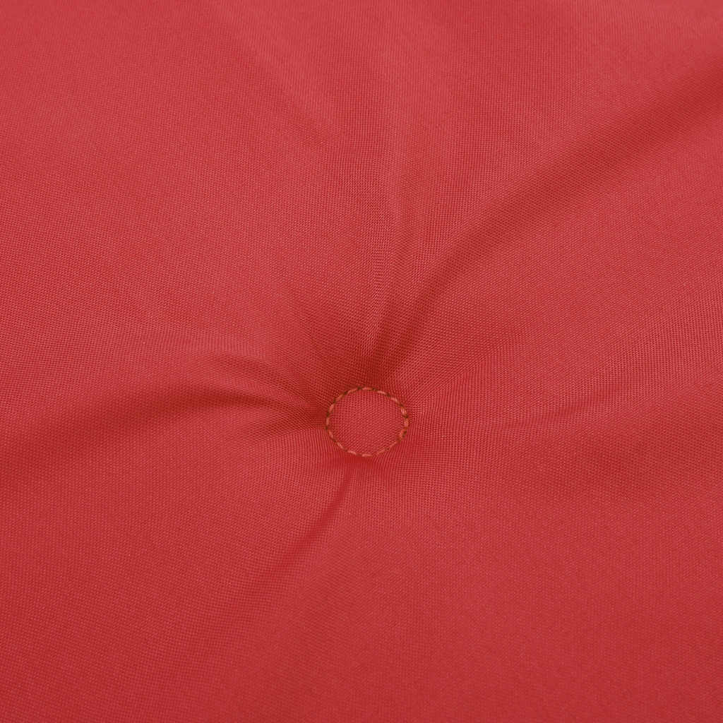 vidaXL Hochlehner-Auflagen 4 Stk. Rot Oxford-Gewebe