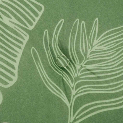 vidaXL Coussins pour chaises à dossier haut 4 pcs Tissu Oxford motif feuilles