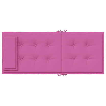 vidaXL Hochlehner-Auflagen 4 Stk. Rosa Oxford-Gewebe
